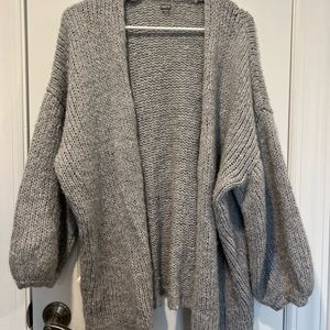 Gray Cardigan